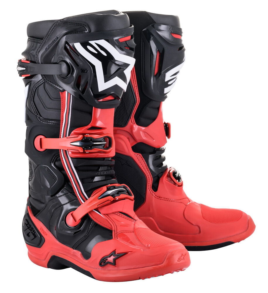 Alpinestars Tech Acumen Boots Red Black Aomc Mx