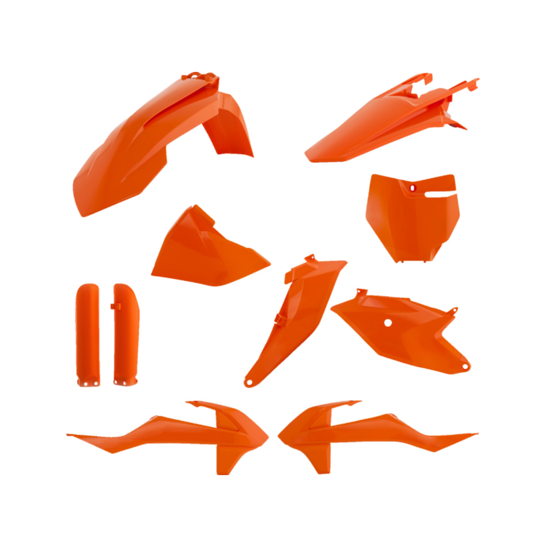 Acerbis Ktm Gasgas Replacement Plastic Kit Orange Aomc Mx