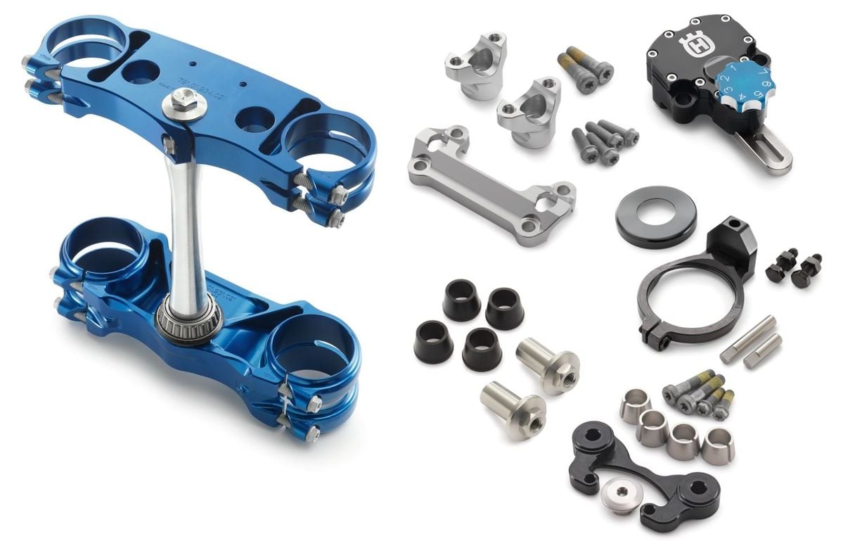 Main image of Husqvarna Factory Triple Clamp GPR Steering Stabilizer Kit