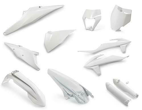 Main image of KTM OEM Plastics Kit 19-22 125-500cc (White)