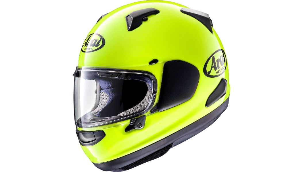 Main image of Arai Quantum-X Solid Helmet (Fluorescent Yellow)