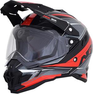 Main image of AFX Helmet FX-41 (Black/Red)