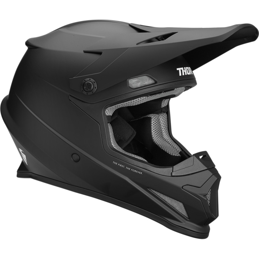 Main image of 2021 Thor Sector Solid Helmet (Black)