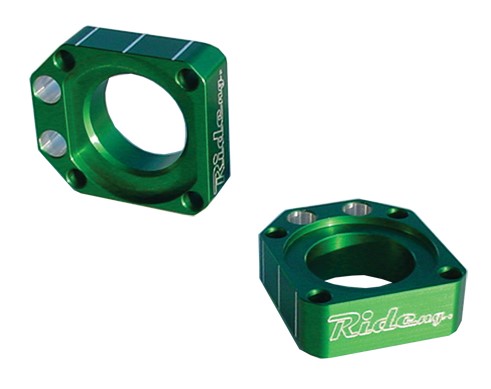 Main image of Ride Engineering Axle Blocks KX/KXF/KLX 03-15 (Green)