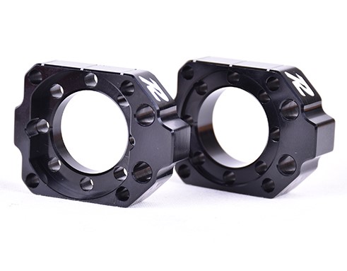 Main image of Ride Engineering Reversable Axle Blocks KX/KXF 250/450 (Black)