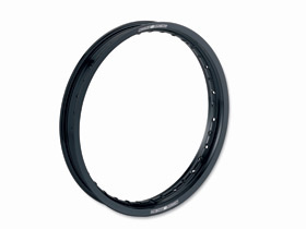 Main image of Moose Aluminum Front Rim (Black) 1.60 x 21