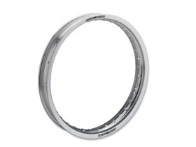 Main image of Moose Aluminum Front Rim (Silver) 1.60x21