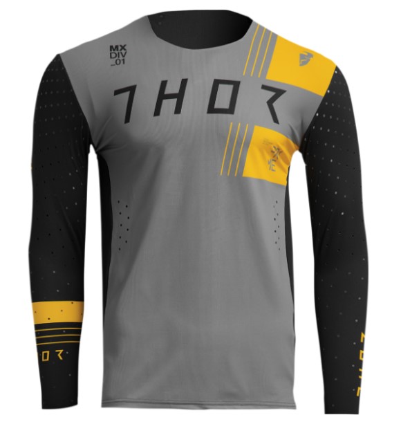 Main image of Thor Prime Strike Jersey (Black/Yellow)