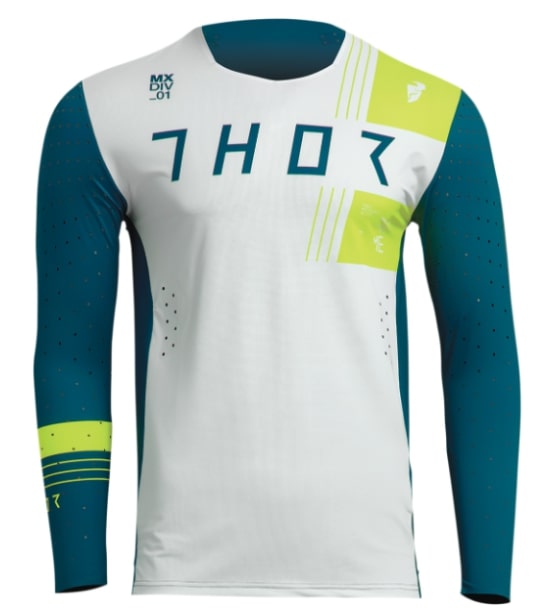 Main image of Thor Prime Strike Jersey (Teal/White/Green)