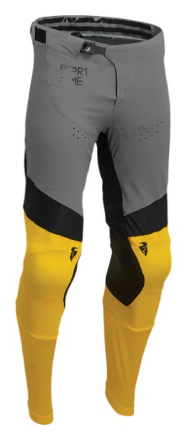 Main image of Thor Prime Strike Pants (Black/Yellow)