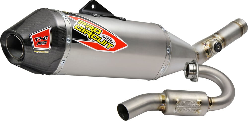 Main image of Pro Circuit TI-6 Pro Exhaust System W/Carbon Cap KX250F 2020