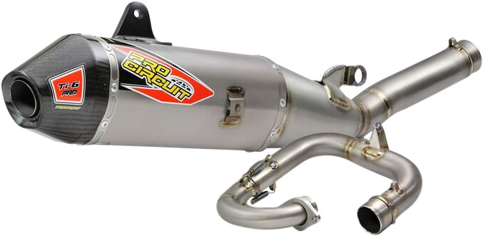 Main image of Pro Circuit TI-6 Pro Exhaust System W/Carbon Cap YZ450F 20-22