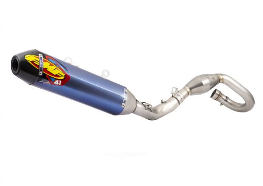 FMF Factory 4.1 RCT Ti MegaBomb System (Blue) KTM/HQV 450 19-22