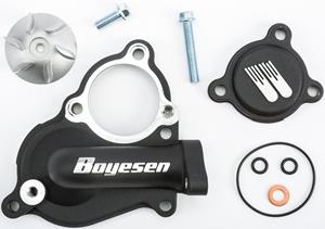 Main image of Boyesen Waterpump Cover (Black) KX250F 17-22