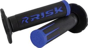 Main image of Risk Racing Fusion 2.0 Moto Grips (Blue)