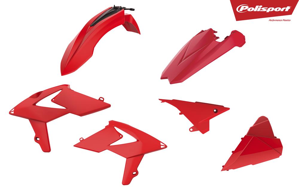 Main image of Polisport Plastic Kit (Red) Beta RR 18-19