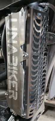 Main image of Unabiker Radiator Guard Yamaha Natural