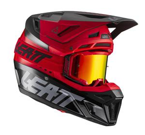 Main image of Leatt Moto 8.5 Composite Helmet (Red) with 5.5 Goggle