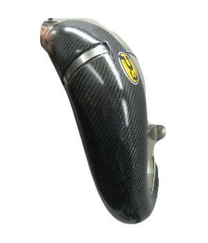 Main image of P3 Carbon Pipe Guard KTM 125/150 SX/XC-W 16-19