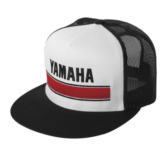 Main image of 2021 Yamaha Vintage Snapback Hat (White)