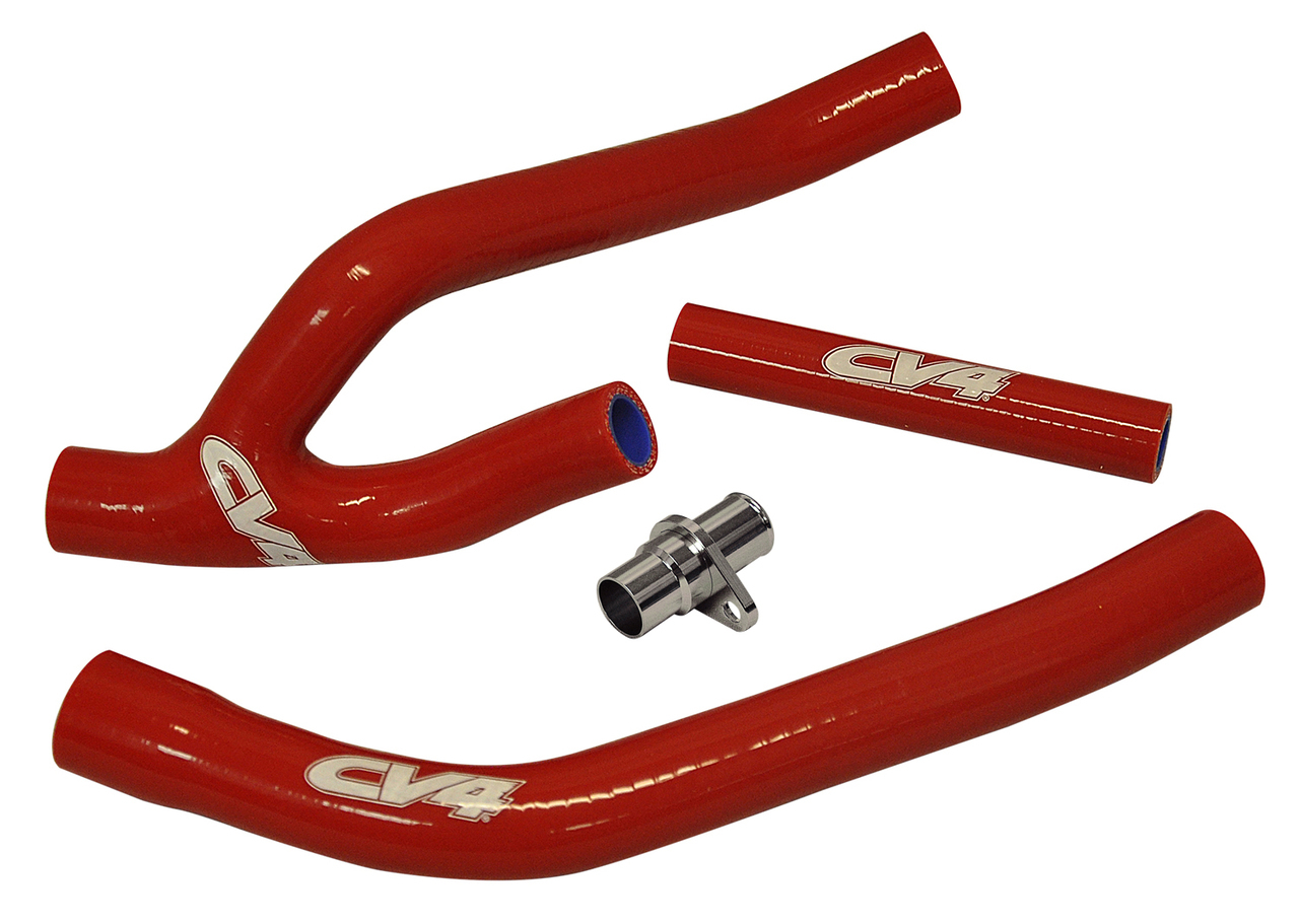 Main image of CV4 Radiator Hose Kit (Red) YZ250F 14-18