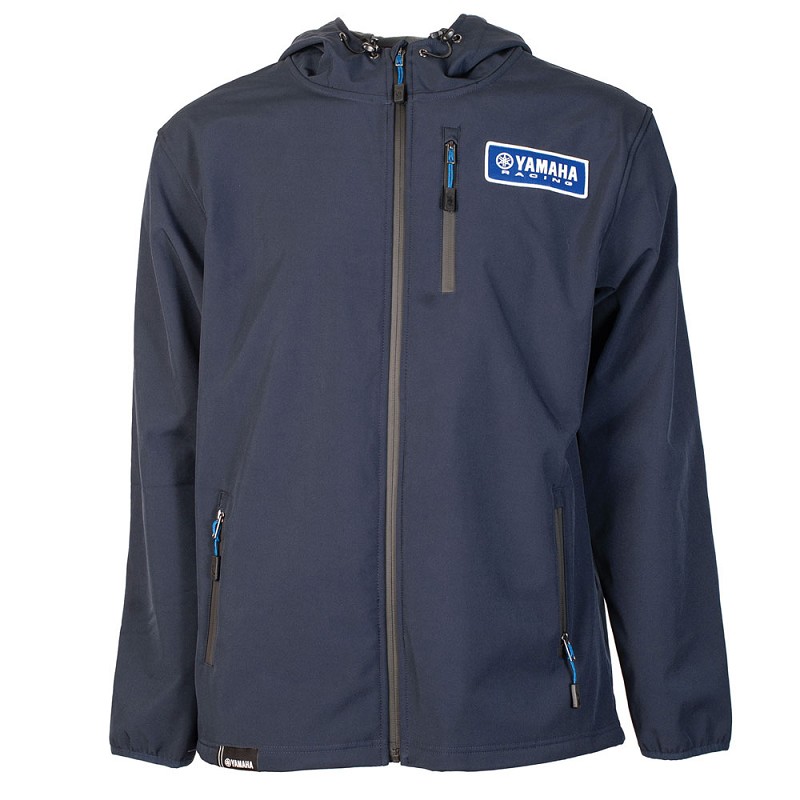 Main image of 2021 Yamaha Racing Tech Soft Shell Jacket (Navy)