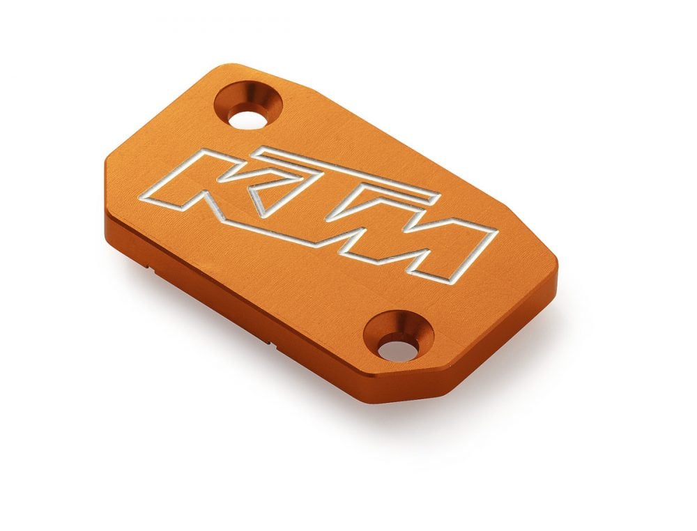 Main image of KTM Brake/Clutch Reservoir Cover (Orange)