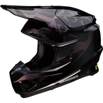 Main image of 2022 Moose Racing F.I. Agroid Helmet (Black/Purple)