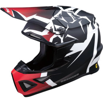 Main image of 2022 Moose Racing F.I. Agroid Helmet (Red/Black)