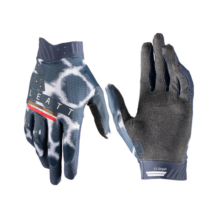 Main image of Leatt Moto 1.5 GripR Gloves (Black/White)