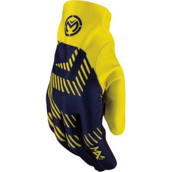 Main image of 2022 Moose Racing MX2 Glove (Navy/Hi-Viz)