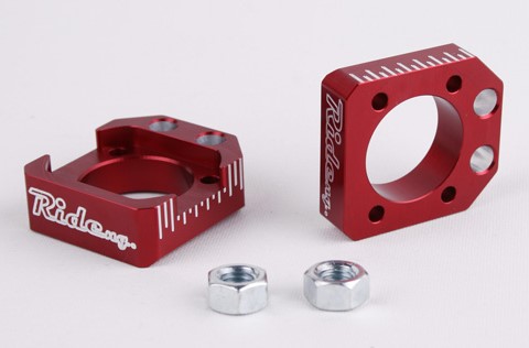 Main image of Ride Engineering Billet Axle Blocks YZ250F/450F 10-22 (Red)