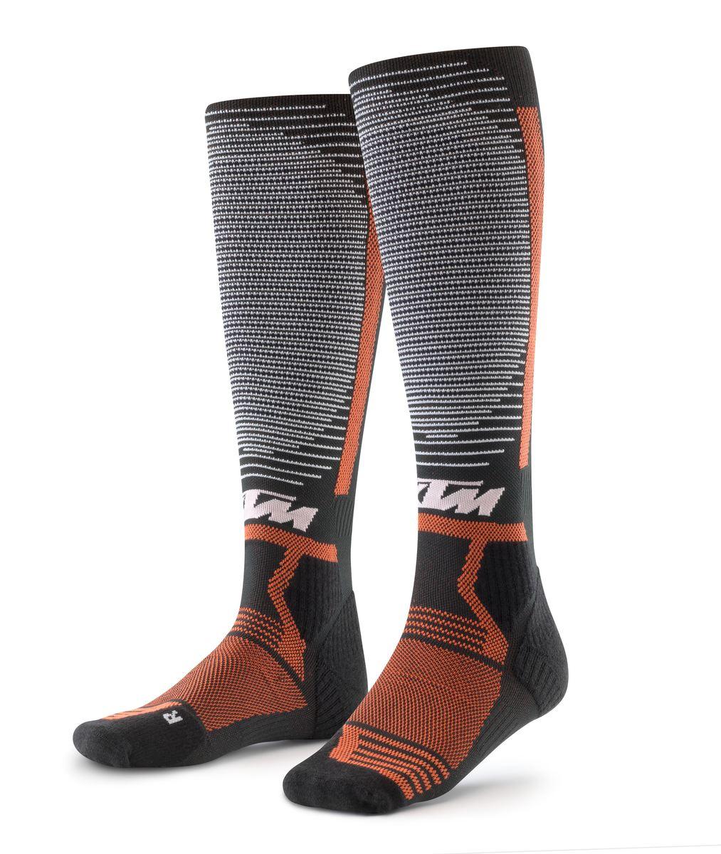 Main image of KTM Socks Long Touring (Black/Orange)