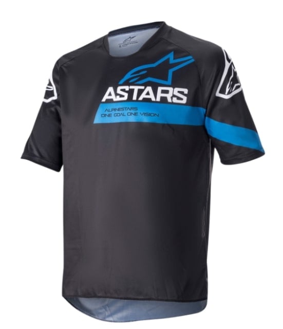 Main image of Alpinestars Long-Sleeve Racer V3 Jersey (Black/Blue)