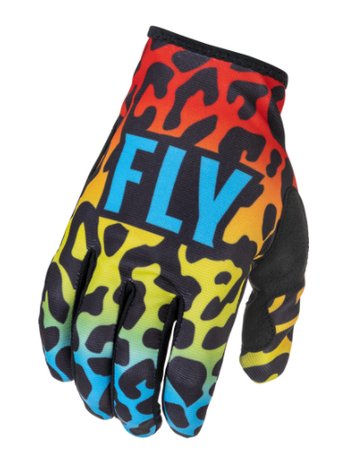 Main image of Fly Racing Lite SE Exotic Gloves (Red/Yellow/Blue)