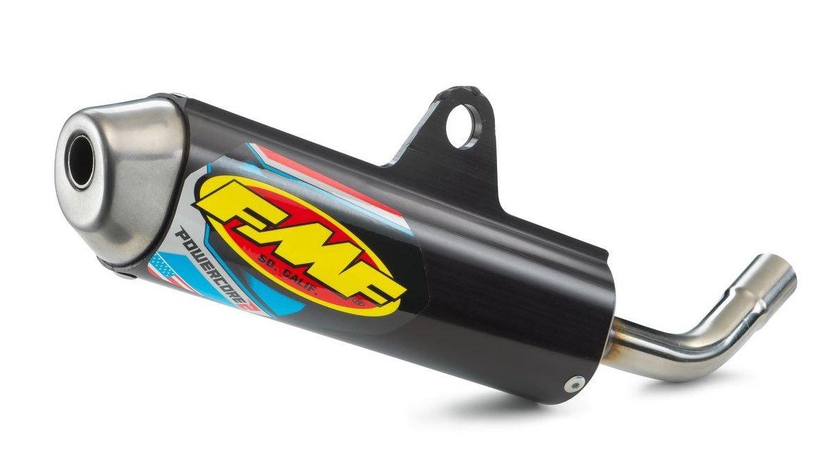 KTM/HQV/GG FMF Powercore 2 Silencer (Black) 65 SX/TC/MC 16-23: AOMC.mx