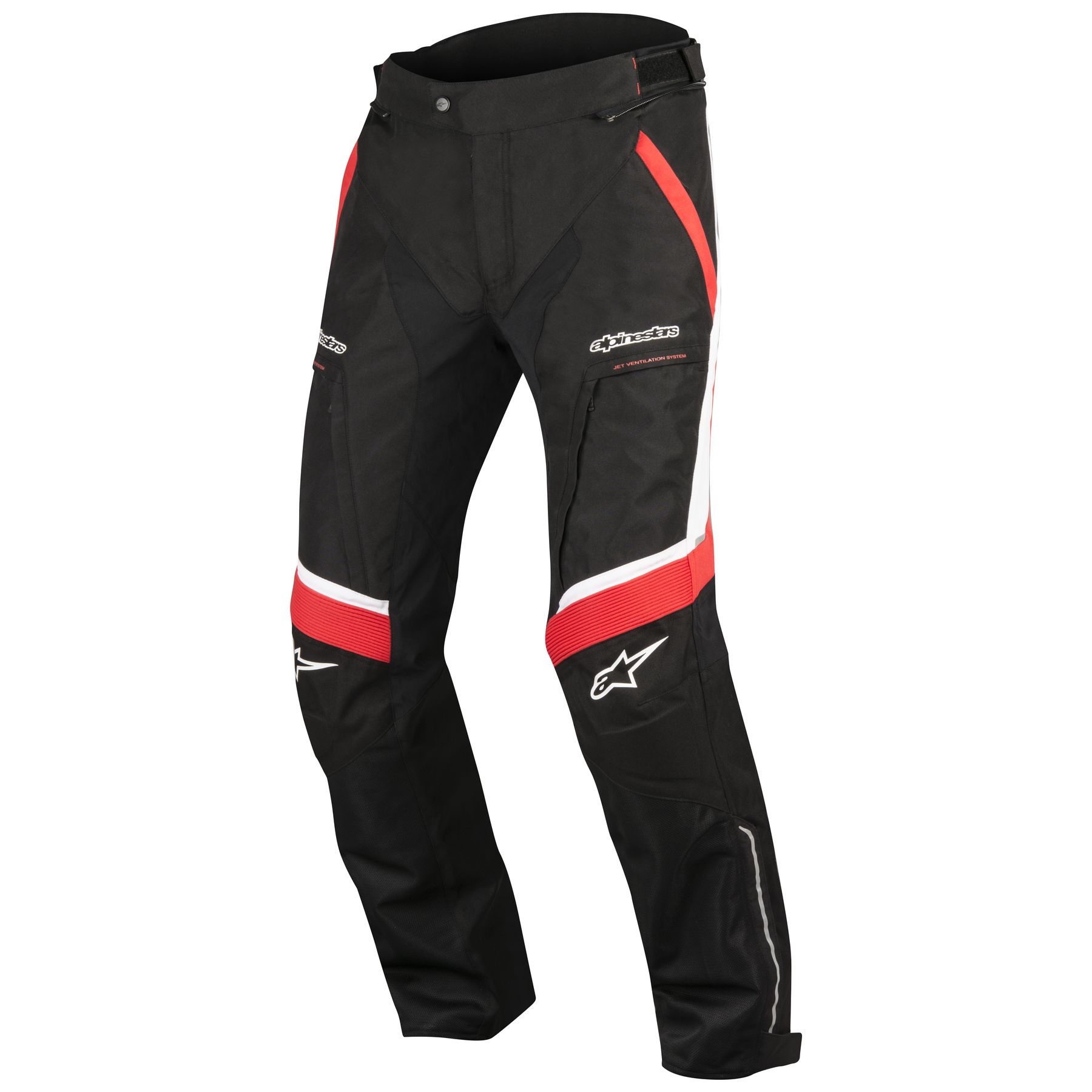 Main image of 2021 Alpinestars Ramjet Air Textile Pants (Black/Red/White)