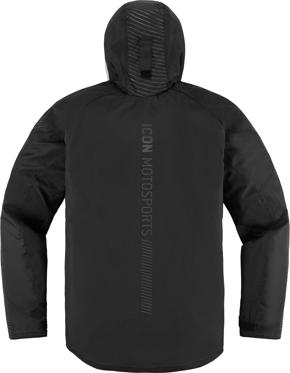 ICON Women's PDX3 Waterproof Breathable Jacket (Black): AOMC.mx