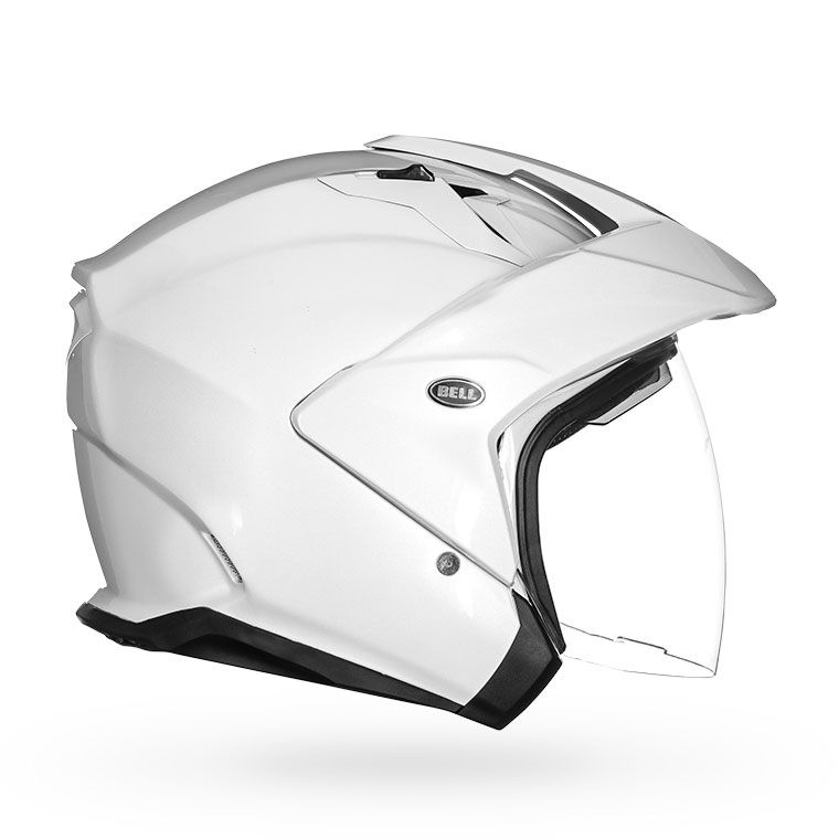 Main image of 2022 Bell Mag-9 Helmet Solid (Pearl White)