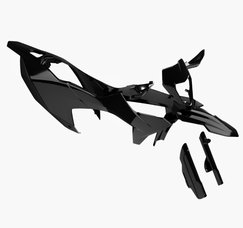 KTM Plastic Parts Kit (Black) 690 SMC R 26: AOMC.mx