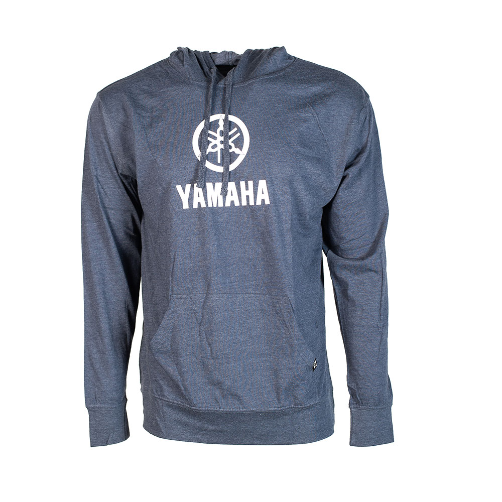 Main image of 2021 Yamaha Stacked Lightweight Hooded Pullover (Navy)