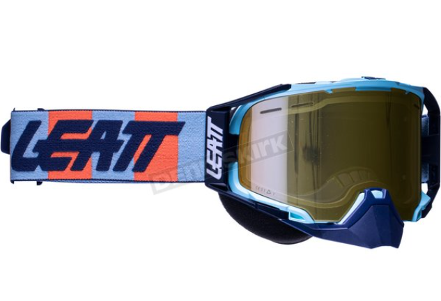 Main image of 2022 Leatt Goggle Velocity 6.5 SNX Iriz 68% (Ice/Bronze)