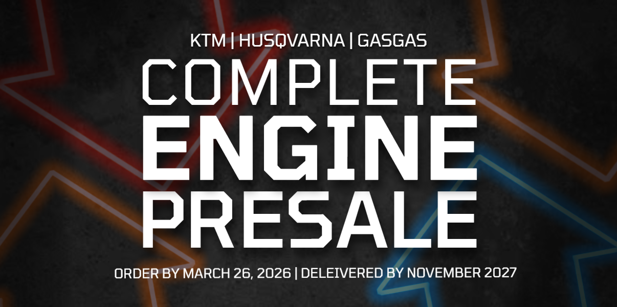 Shop Complete Engine PRE Sale Now!