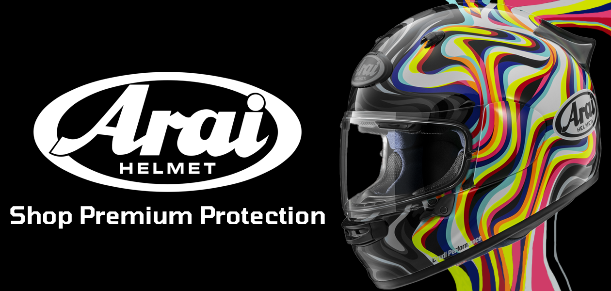Shop Arai Helmets Now!