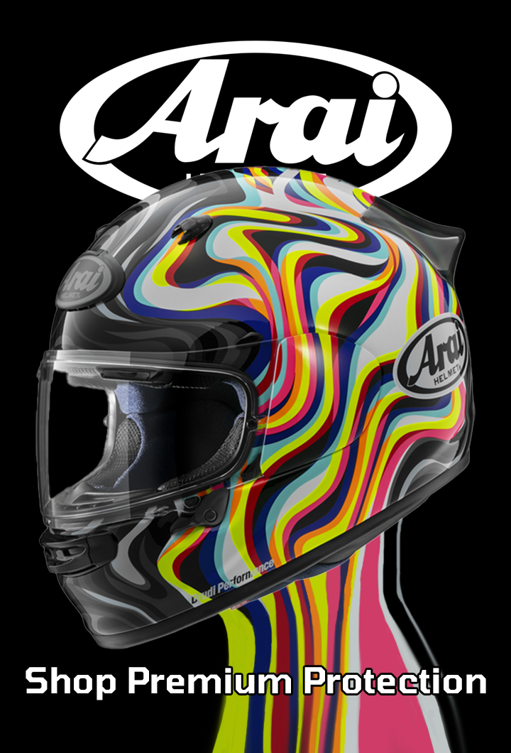 Shop Arai Helmets Now!