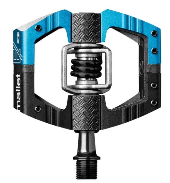 Main image of Crankbrothers Mallet E LS Pedals (Black/Blue)