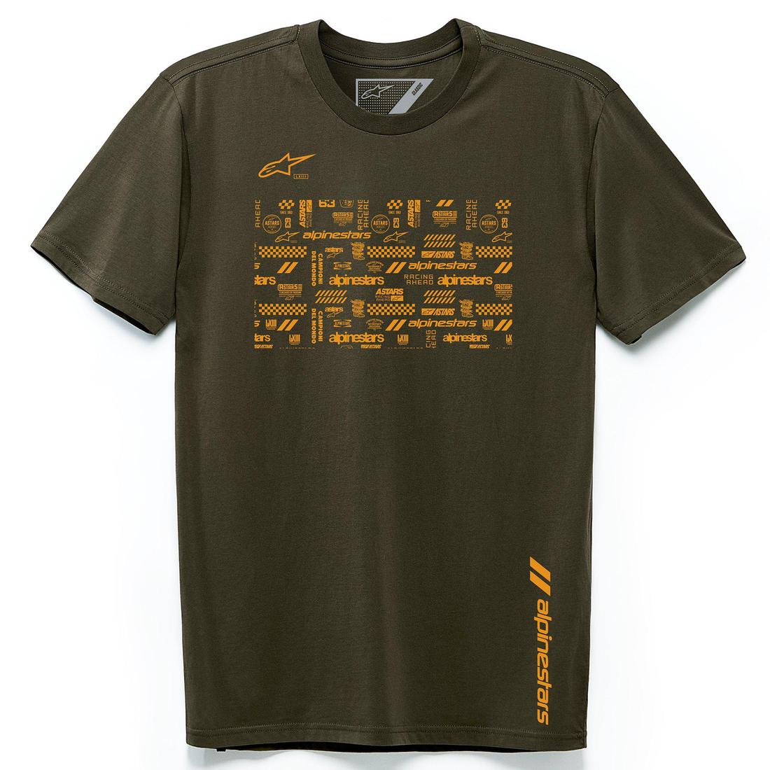 Main image of 2021 Alpinestars Chaotic T-Shirt (Military)