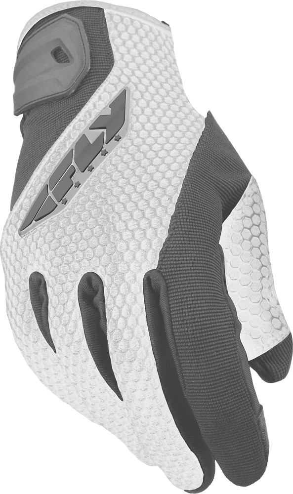 Main image of 2022 Fly Racing Women's CoolPro Gloves (White/Gray)