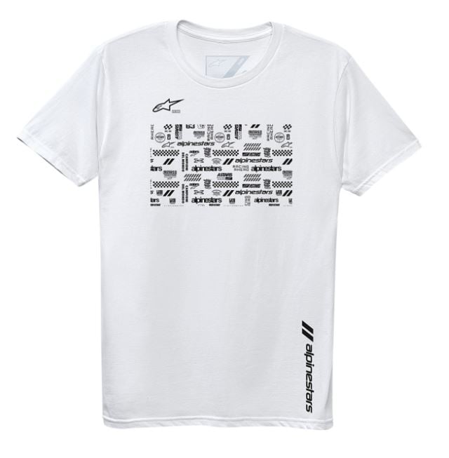 Main image of 2021 Alpinestars Chaotic T-Shirt (White)