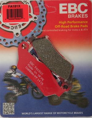 Main image of EBC Organic Front/Rear Brake Pads